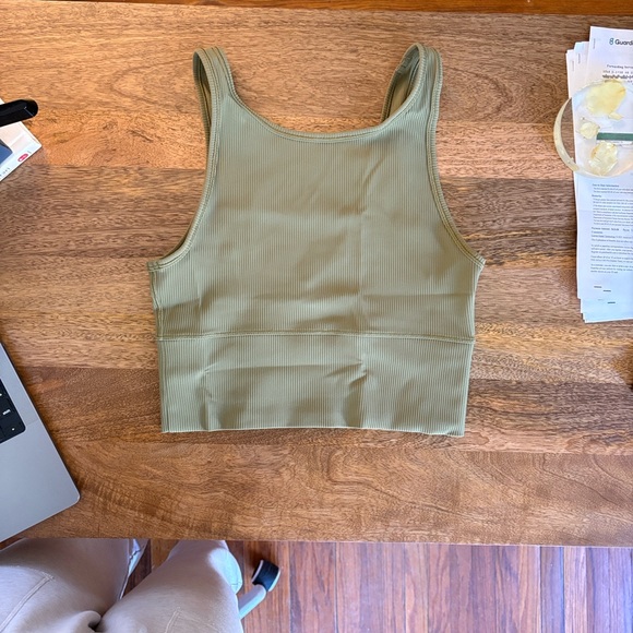 Lululemon Power Pivot Tank Top Ribbed - Picture 2 of 4